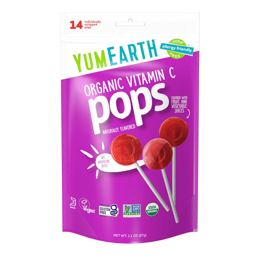 Organic Lollipops Vitamin C