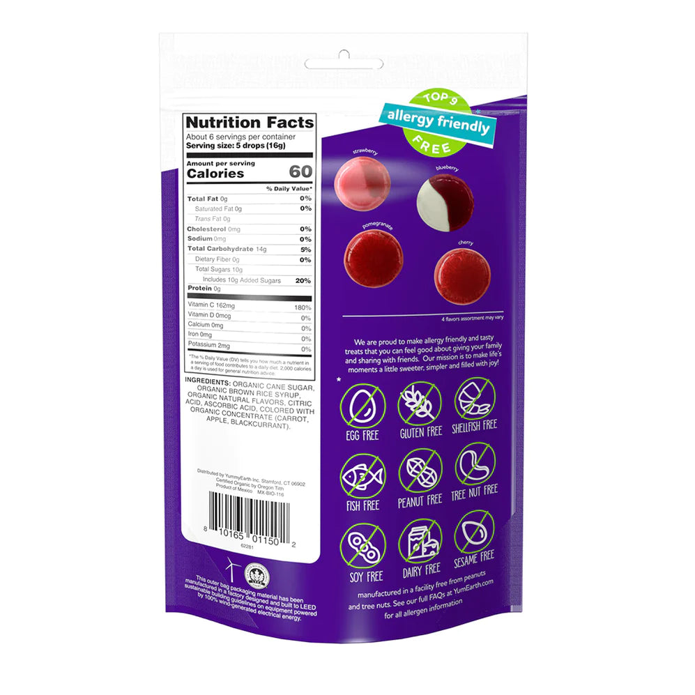 Organic Hard Candies Vitamin C