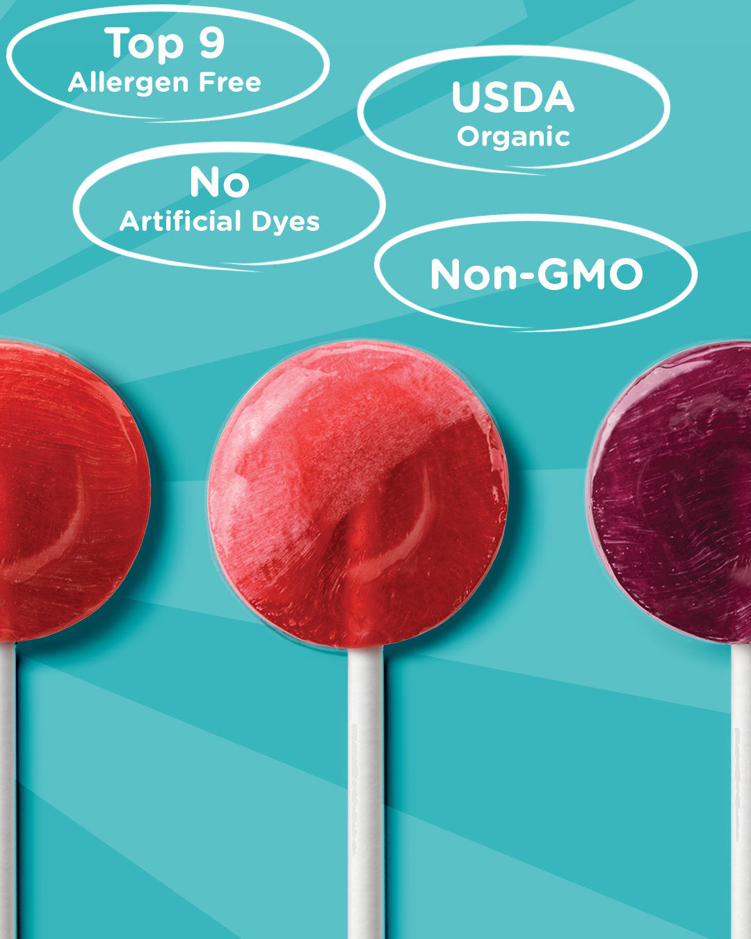 Organic Lollipops Vitamin C