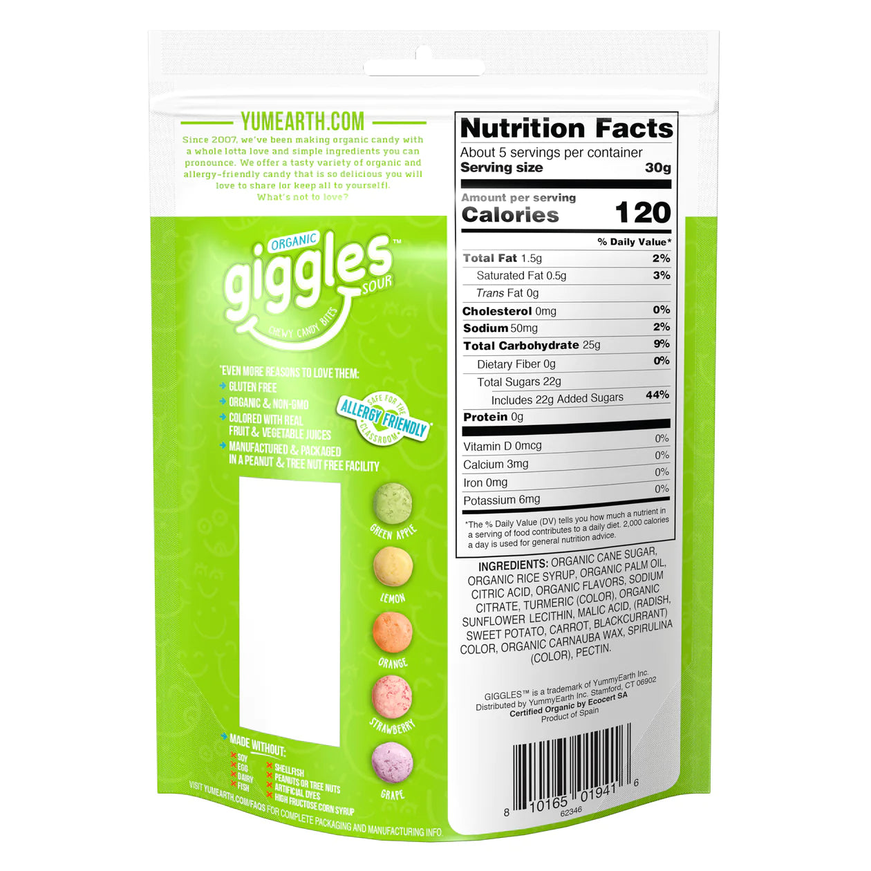 Organic Giggles Sour