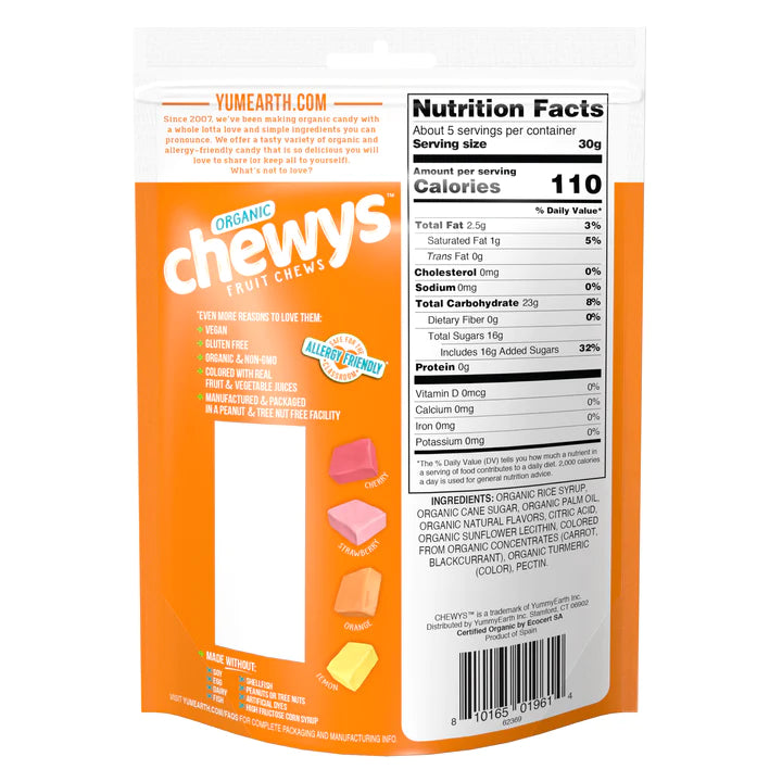 Organic Chewys